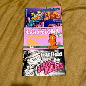1987/89/90 Garfield Book lot